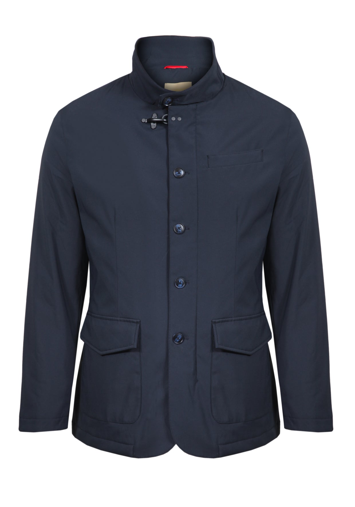 Giubbino Field Jacket Lungo - Blue -