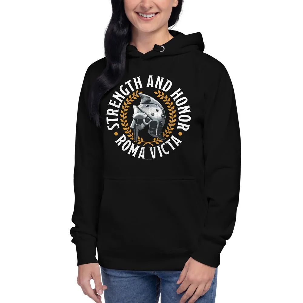 Gladiator Strength And Honor Unisex Hoodie