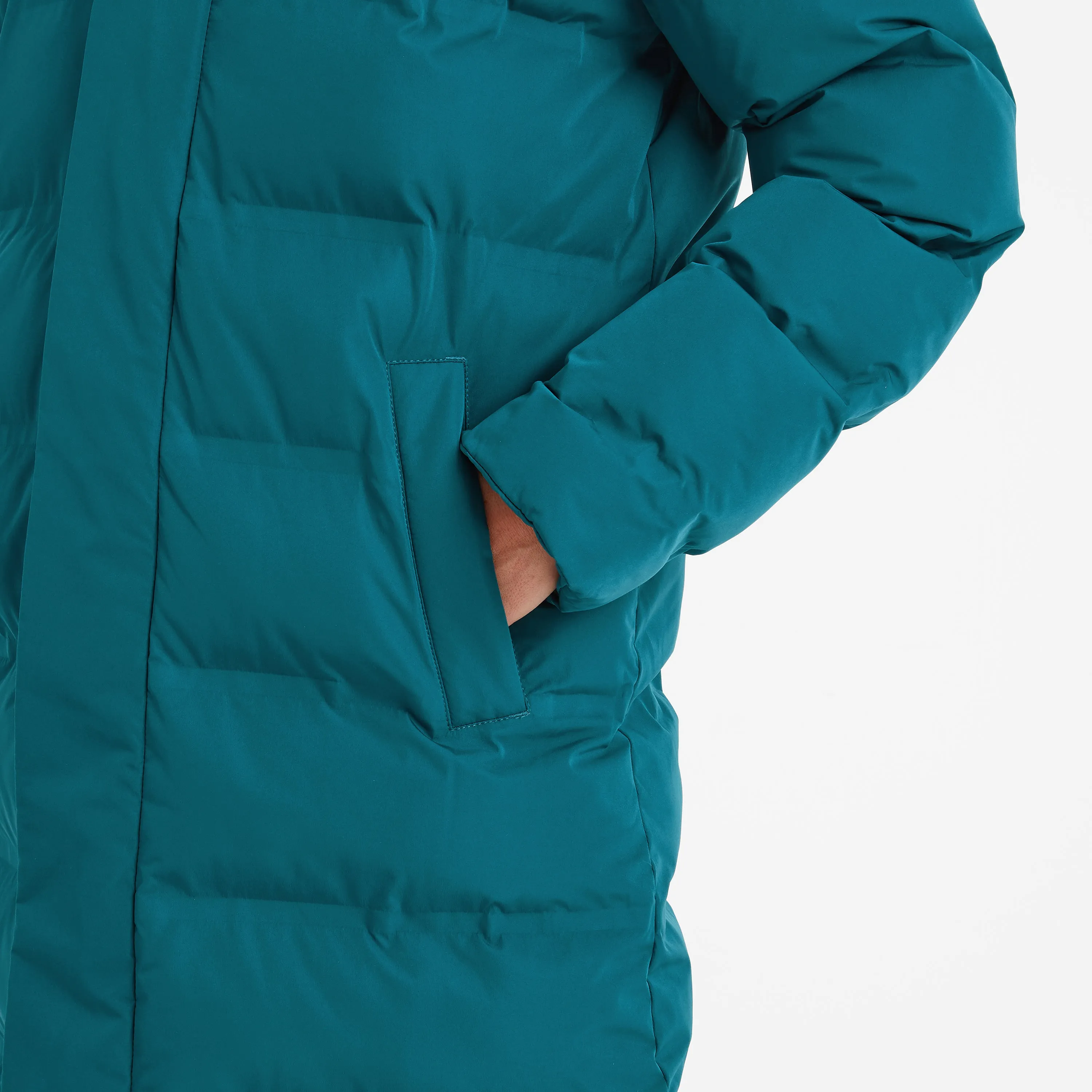 Glaston Womens Parka - Deep Teal