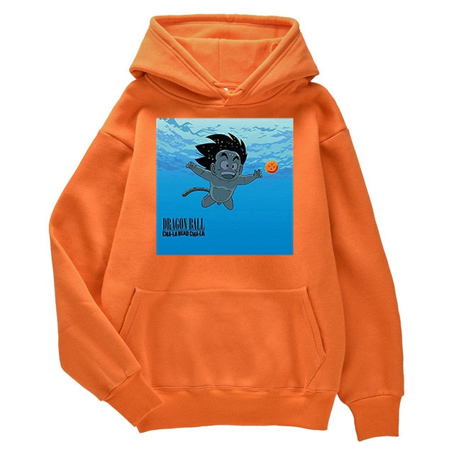 Goku Print Hoodie