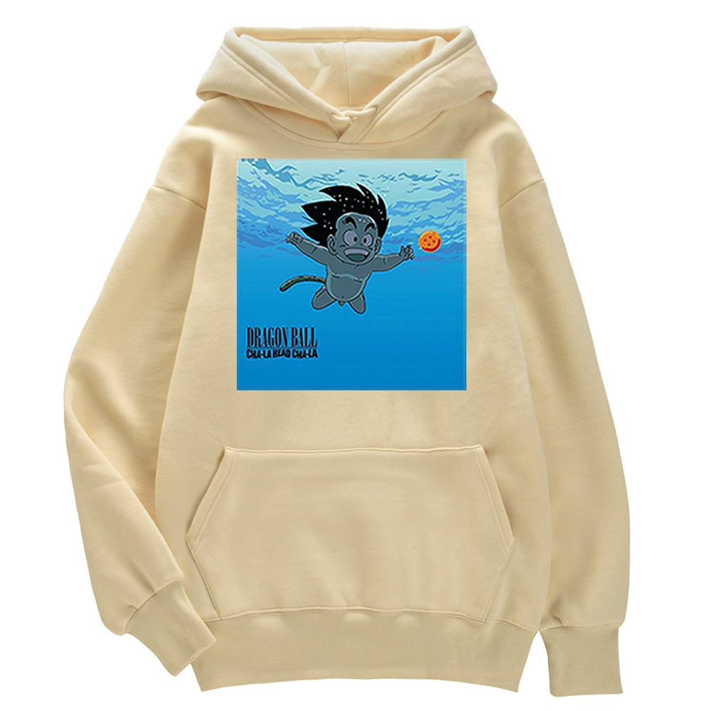 Goku Print Hoodie