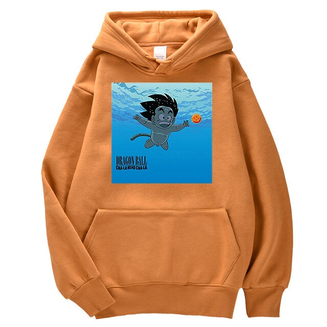 Goku Print Hoodie