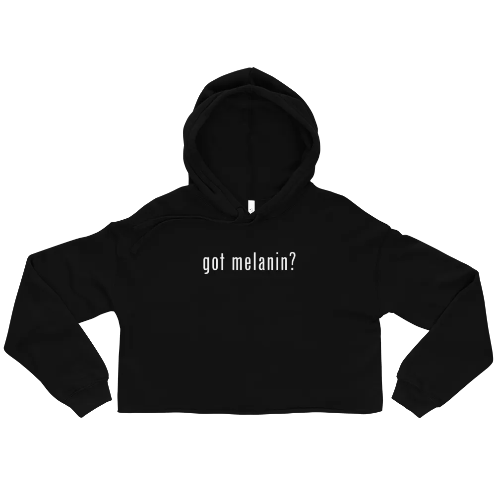 Got Melanin? Cropped Hoodie