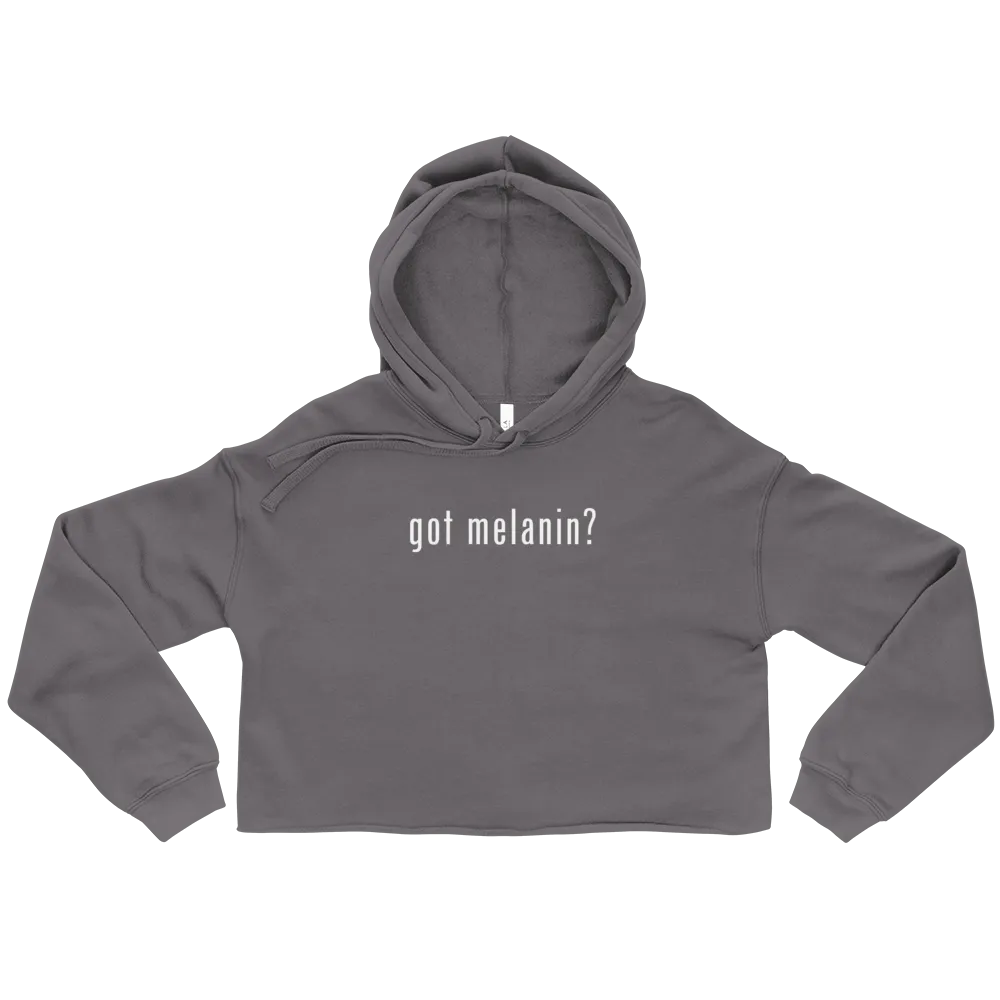 Got Melanin? Cropped Hoodie