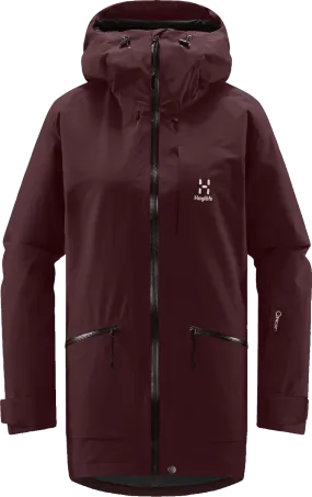 Haglöfs Women's Lumi Insulated Parka Burgundy Brown | Buy Haglöfs Women's Lumi Insulated Parka Burgundy Brown here | O