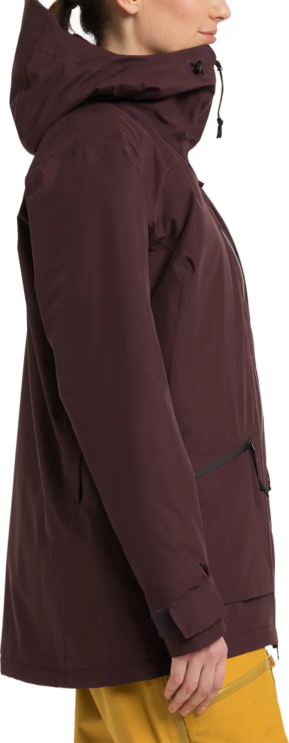 Haglöfs Women's Lumi Insulated Parka Burgundy Brown | Buy Haglöfs Women's Lumi Insulated Parka Burgundy Brown here | O