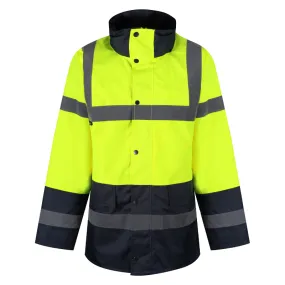 Hi-Viz Two-tone Parka Jacket