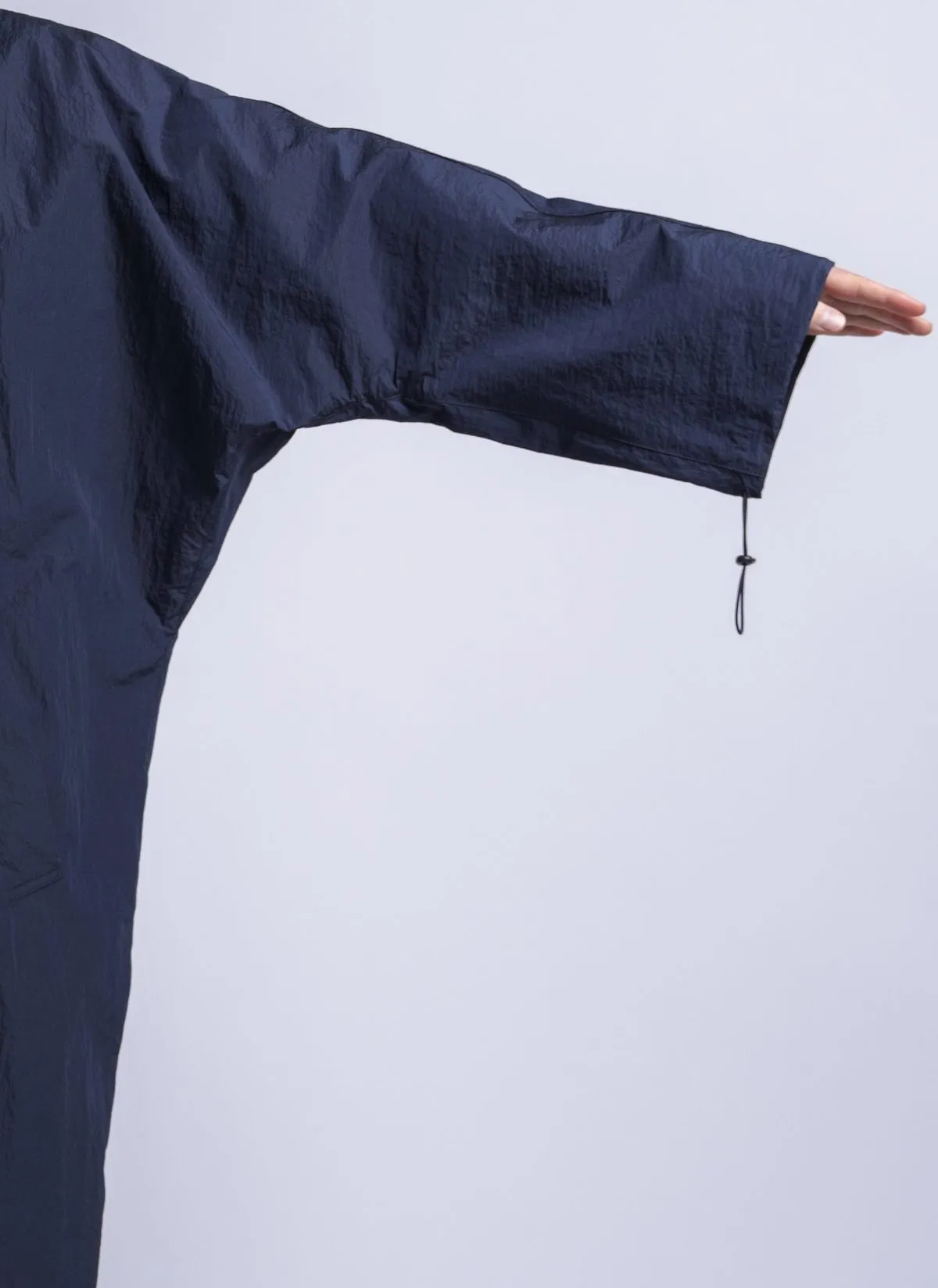 Hooded Nomad Parka - Midnight Blue Ripple Ripstop