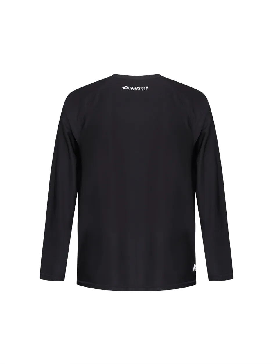 Hot Summer Loose Fit Rashguard Black