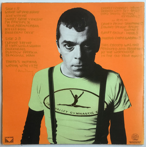 Ian Dury ~ New Boots And Panties!!