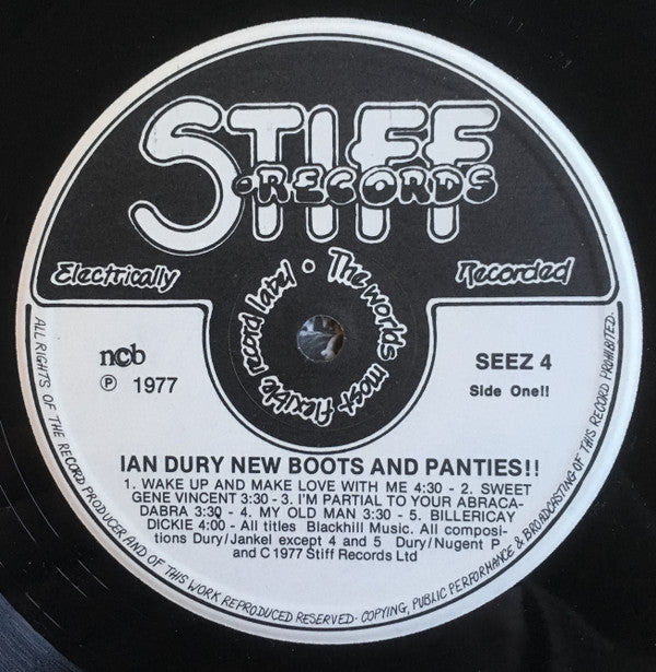 Ian Dury ~ New Boots And Panties!!