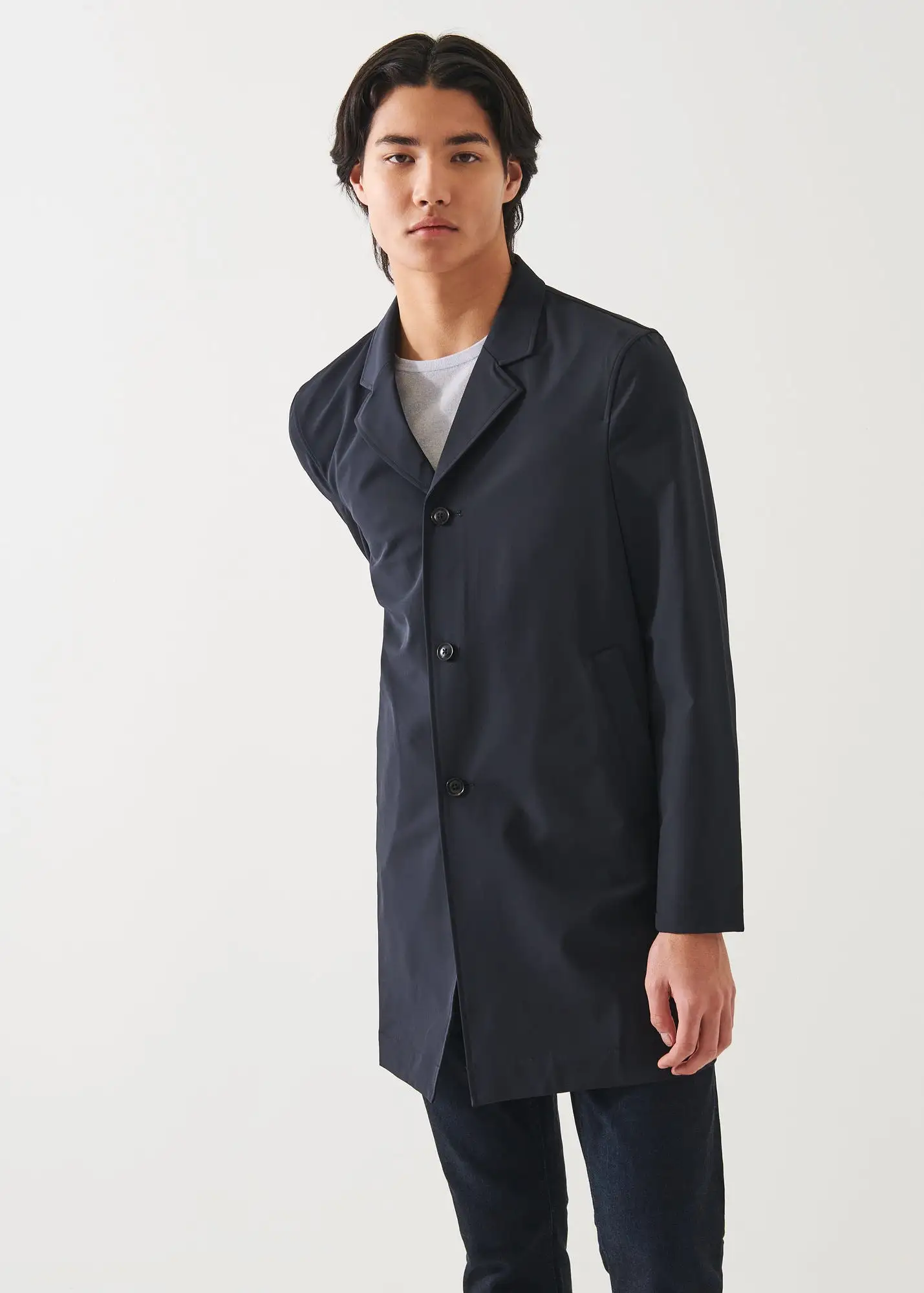 ITALIAN NYLON TRENCH COAT