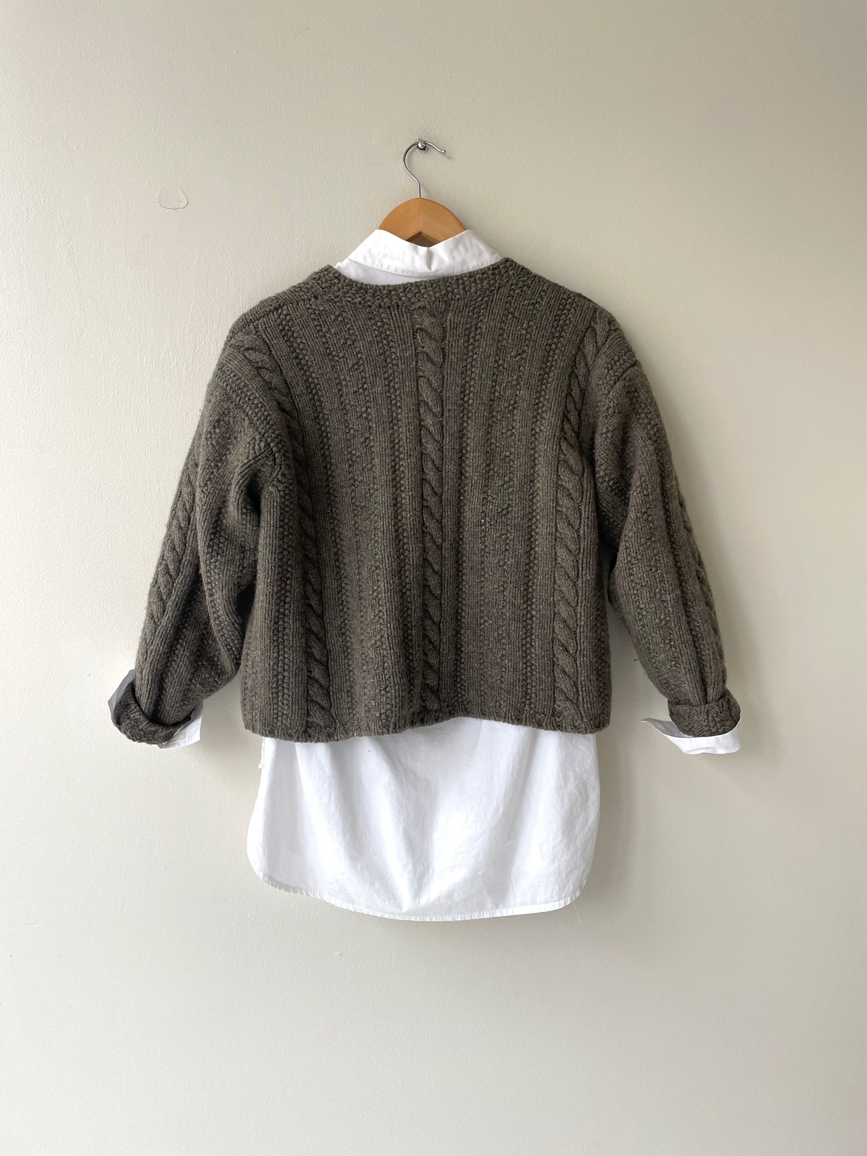 J. Crew Shetland Cardigan | 1990s