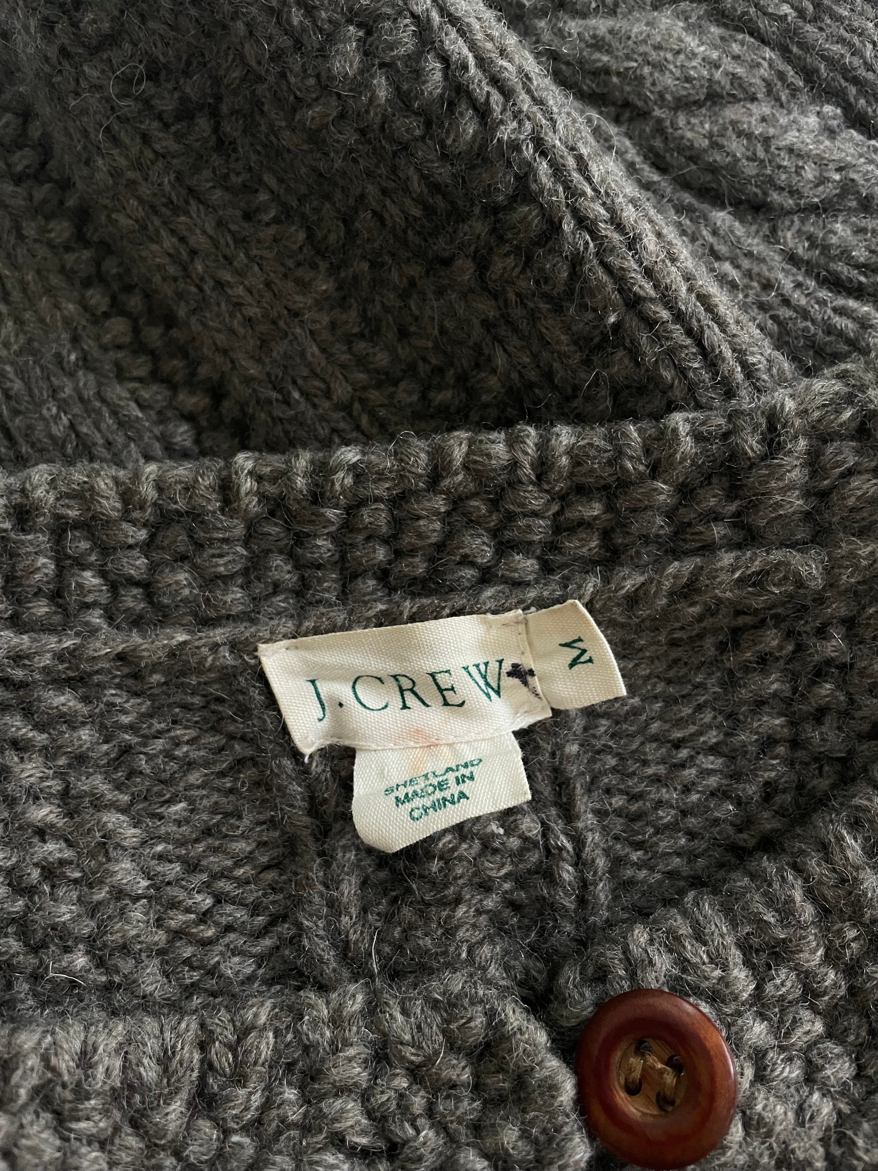 J. Crew Shetland Cardigan | 1990s