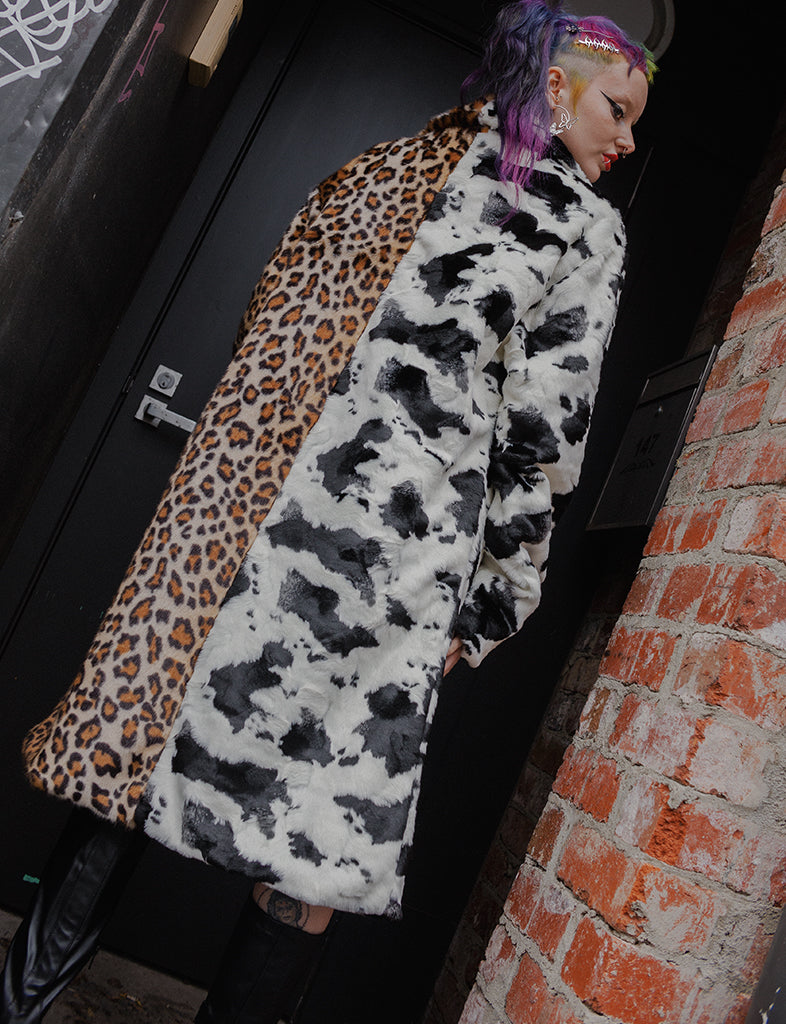 JUNGLE FAUX FUR JACKET  MADE 4 U 