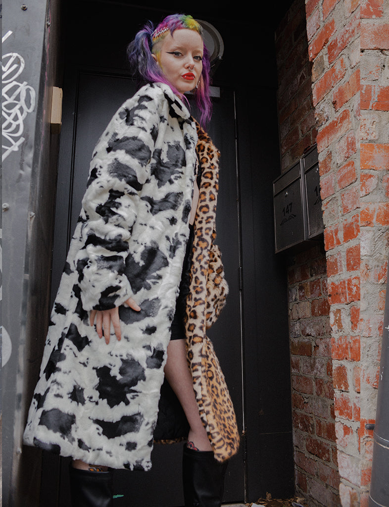 JUNGLE FAUX FUR JACKET  MADE 4 U 