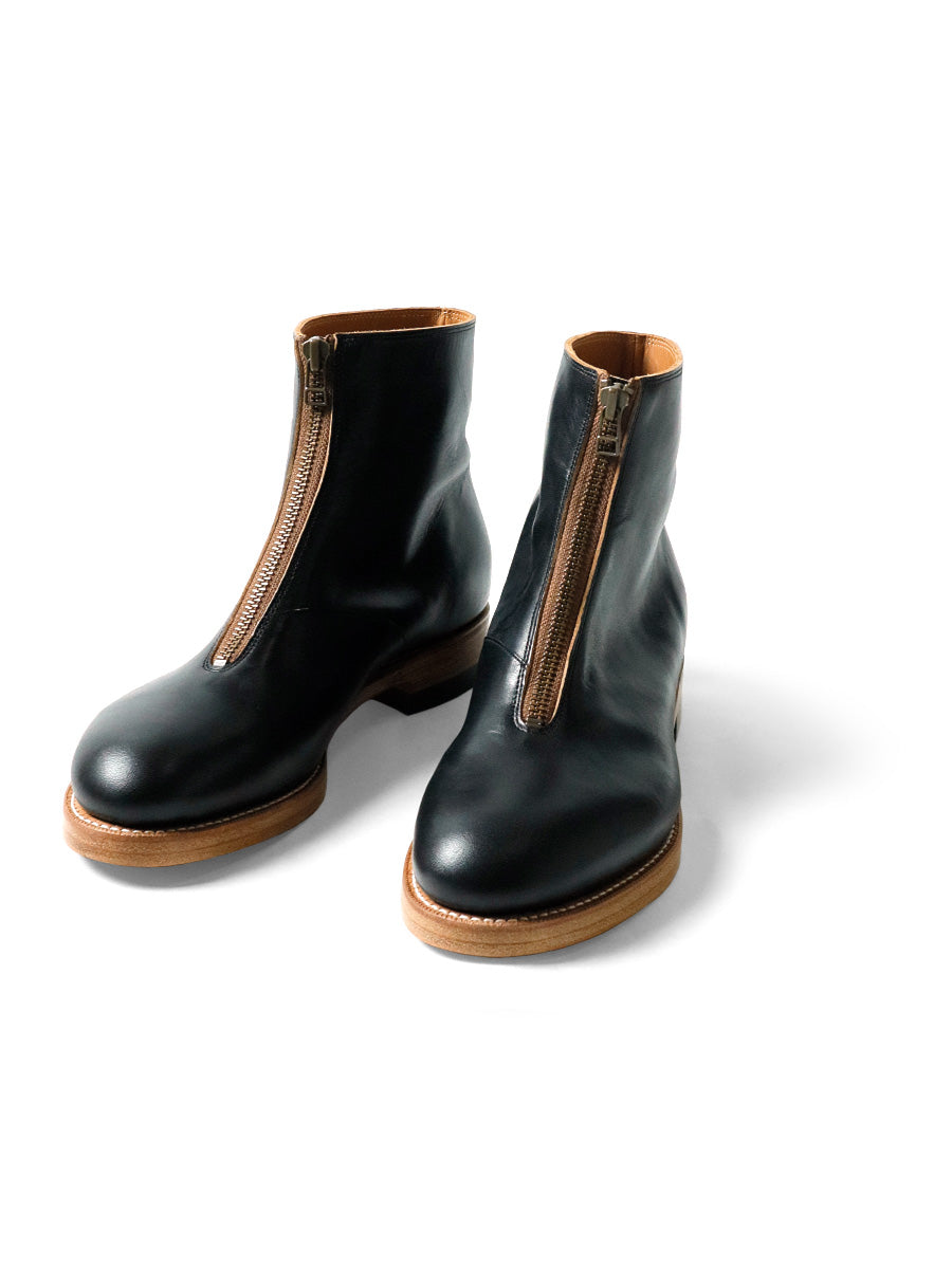 Kapital LEATHER ZIP UP FRisco boots shoes