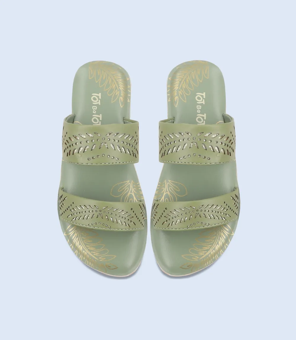 KG0131-Mint-Girls Slipper