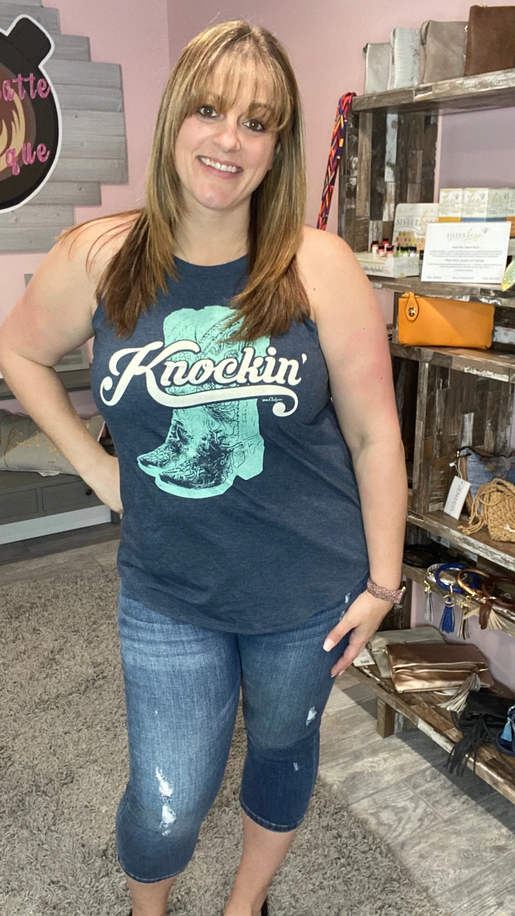 Knockin’ Boots Tank