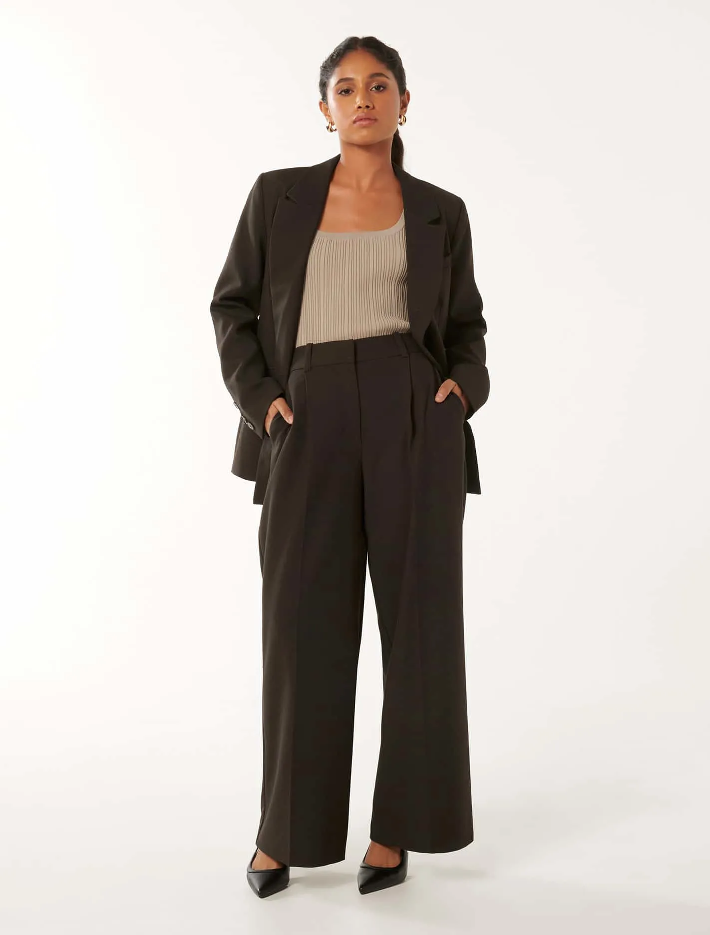 Kyla Petite Wide Leg Pants