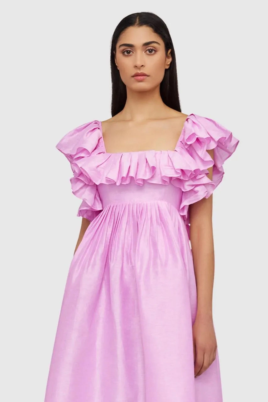 Leo Lin Dressage Midi Dress - Pink