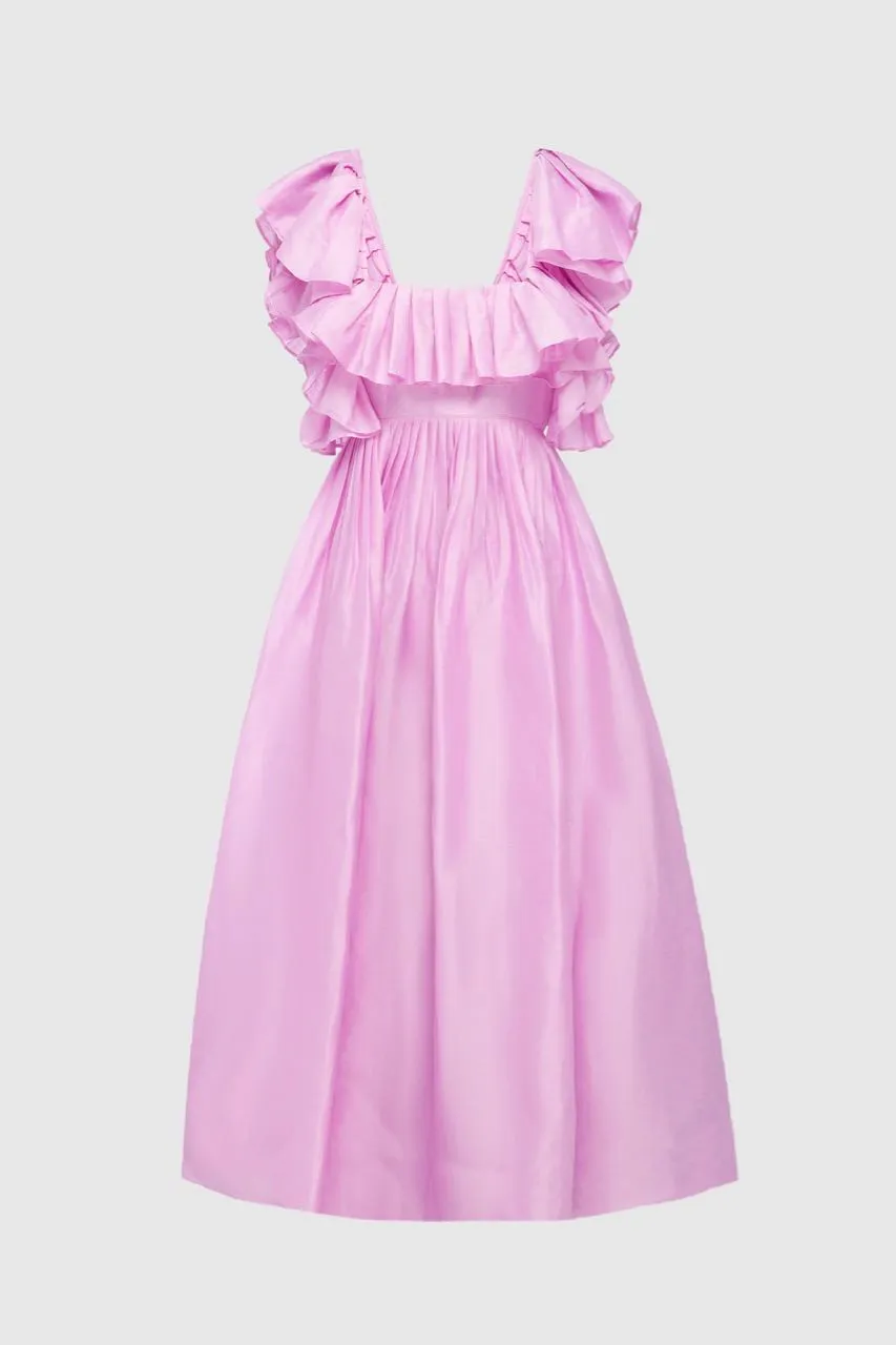 Leo Lin Dressage Midi Dress - Pink