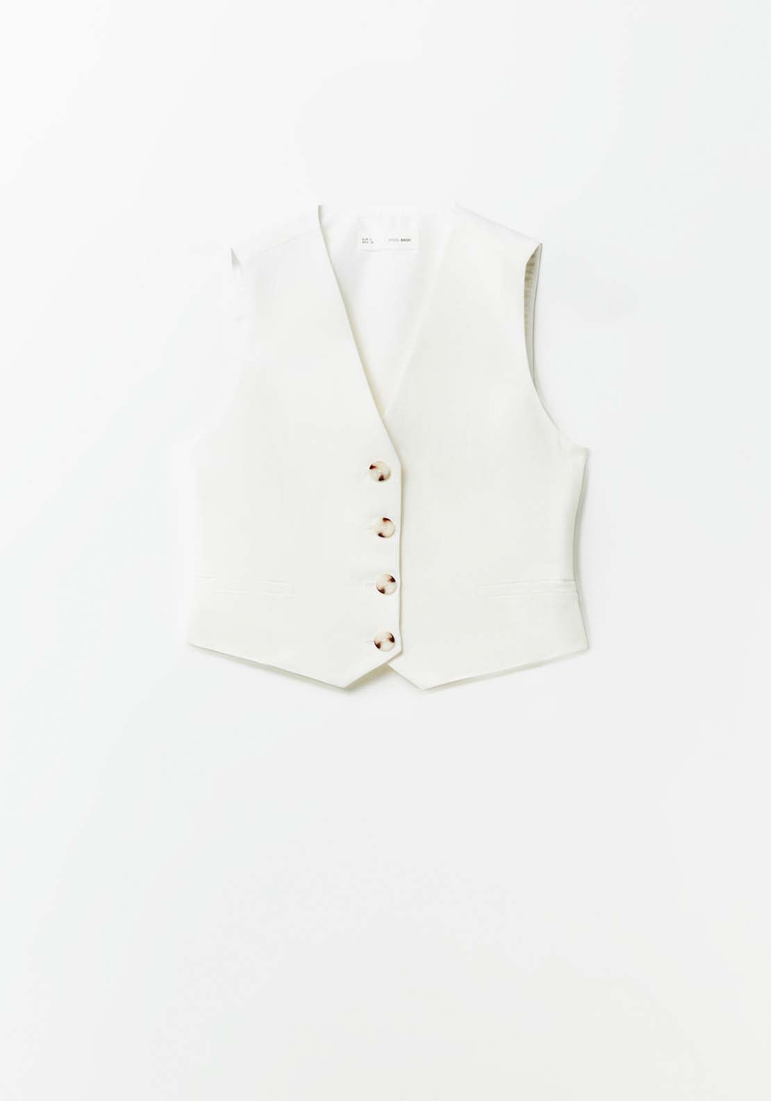 Linen Vest