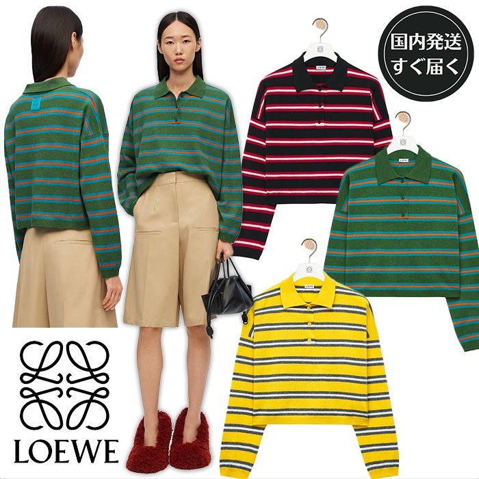 LOEWE  |Polo sweater in wool