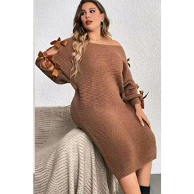 Long Sleeve Off Shoulder Dress