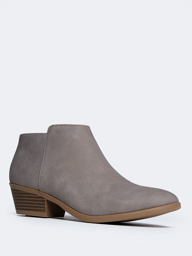 Low Ankle Western Bootie