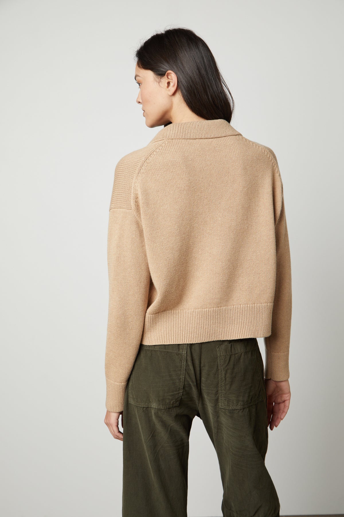 LUCIE POLO SWEATER