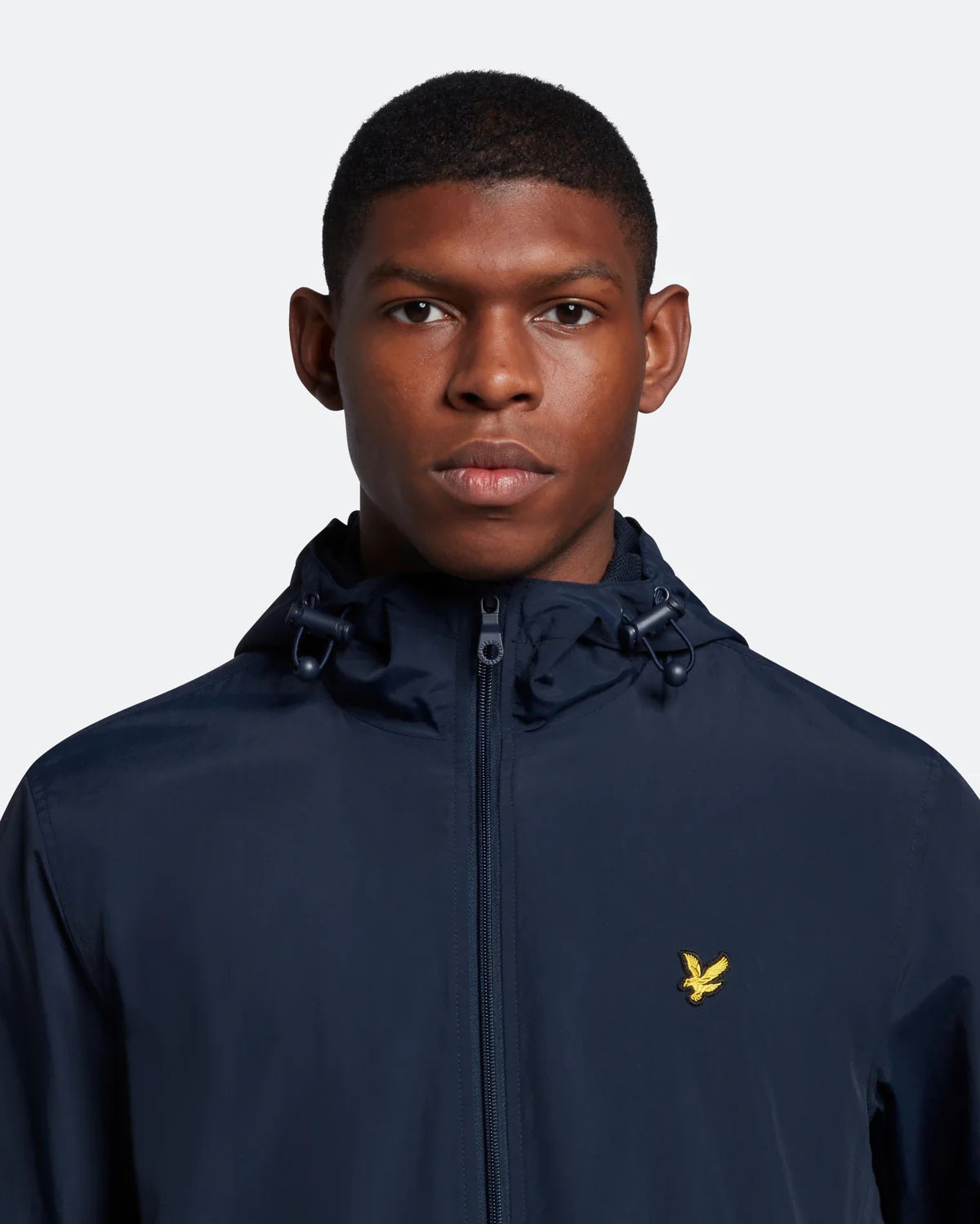 Lyle & Scott Mens Zip Through Hooded Jacket