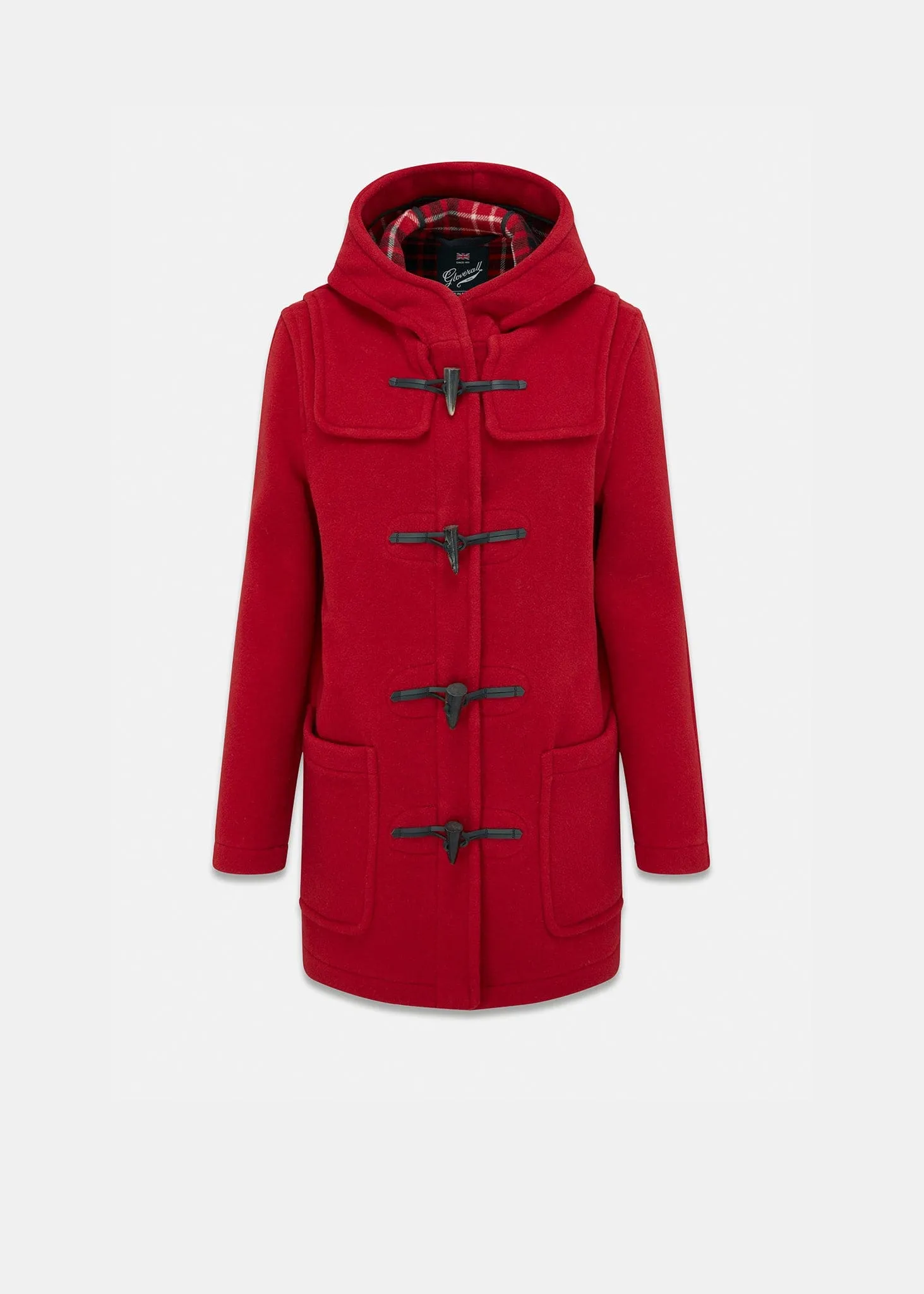 Melissa Mid Duffle Coat Cranberry