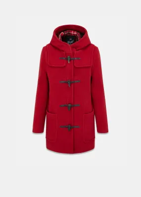 Melissa Mid Duffle Coat Cranberry