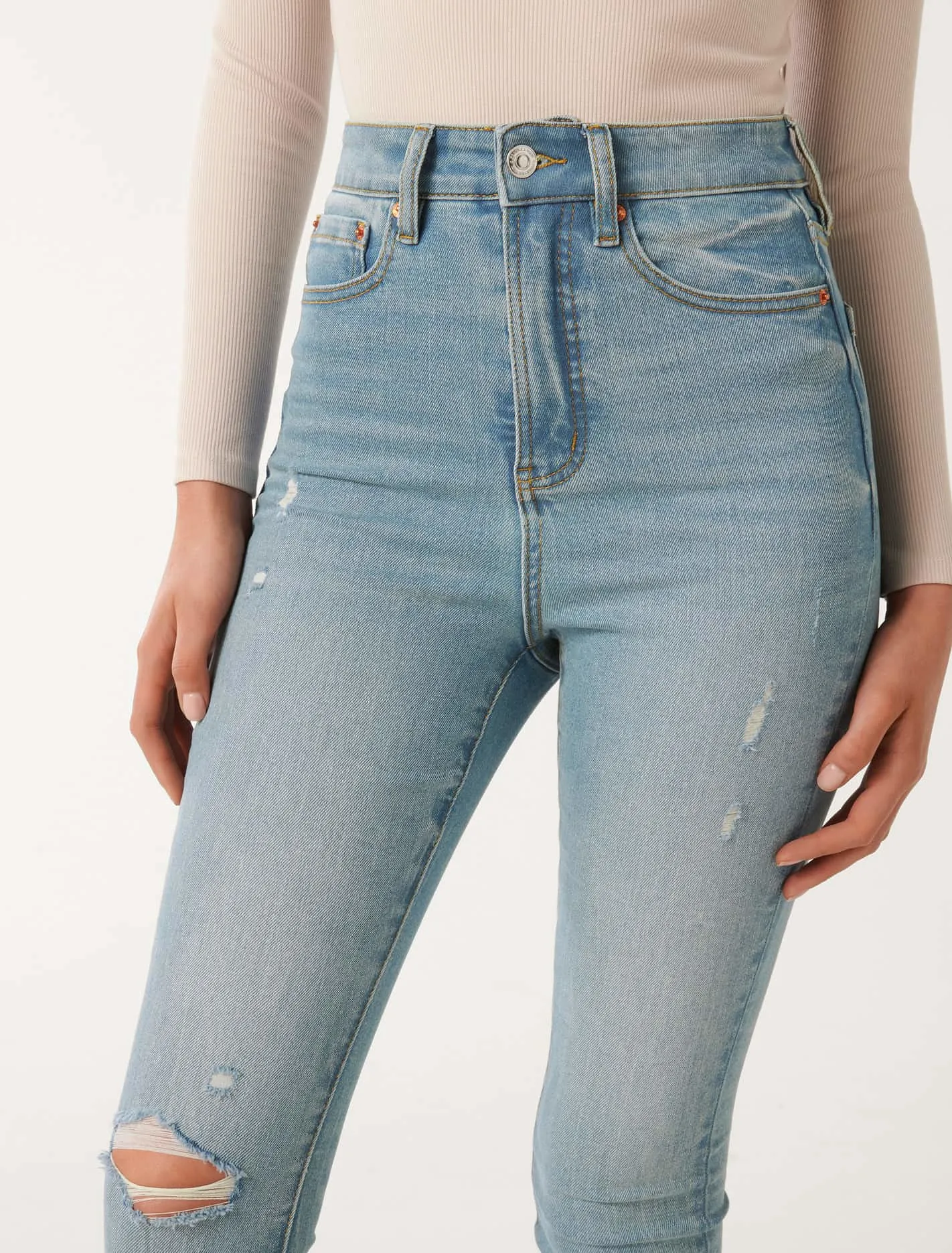 Mila High-Rise Skinny Jeans