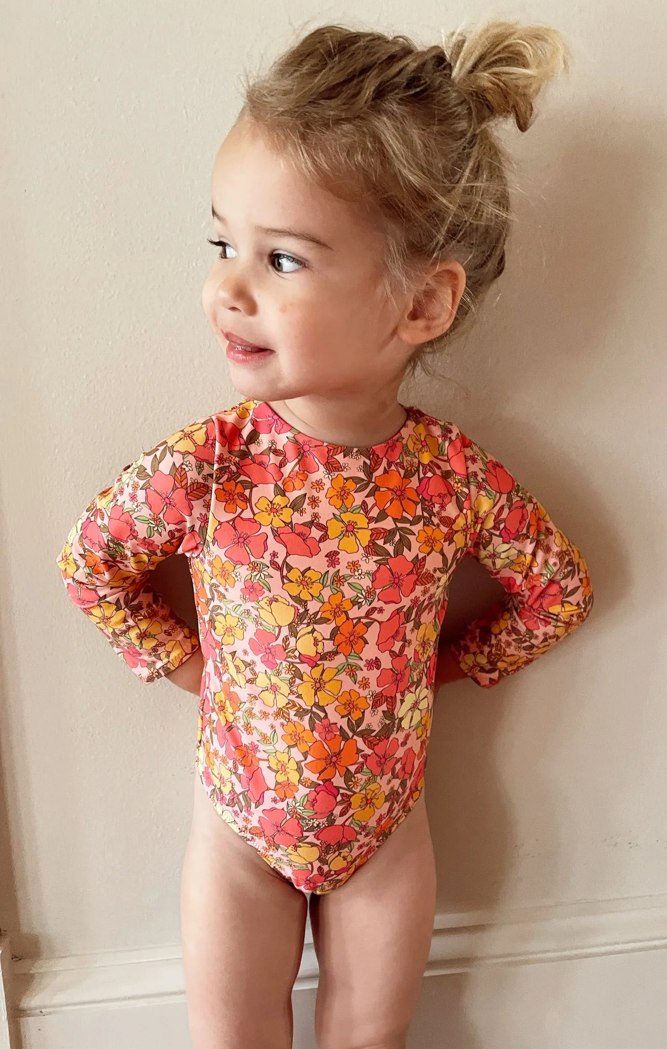 Millie Rashguard ~ Pretty Poppy