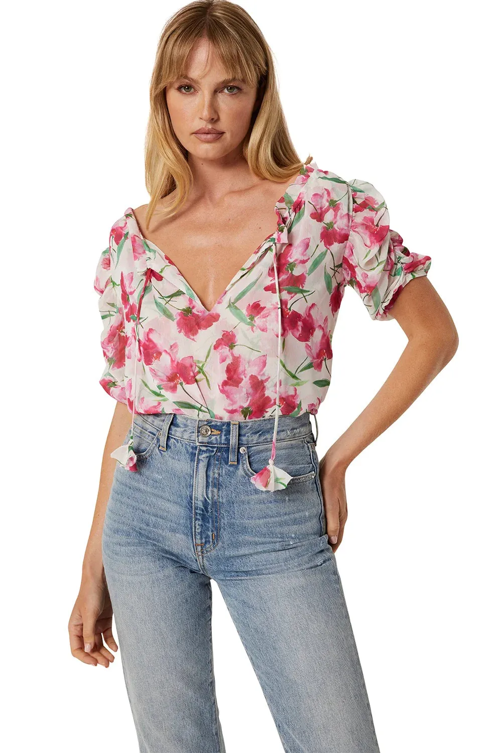 MISA SERA TOP - Spring Fuchisa