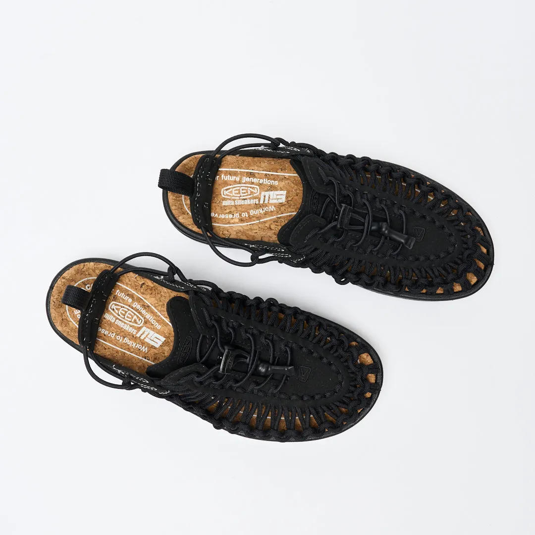 Mita Sneakers x Keen - Uneek II Convertible X (Black) TYO x NYC x LDN