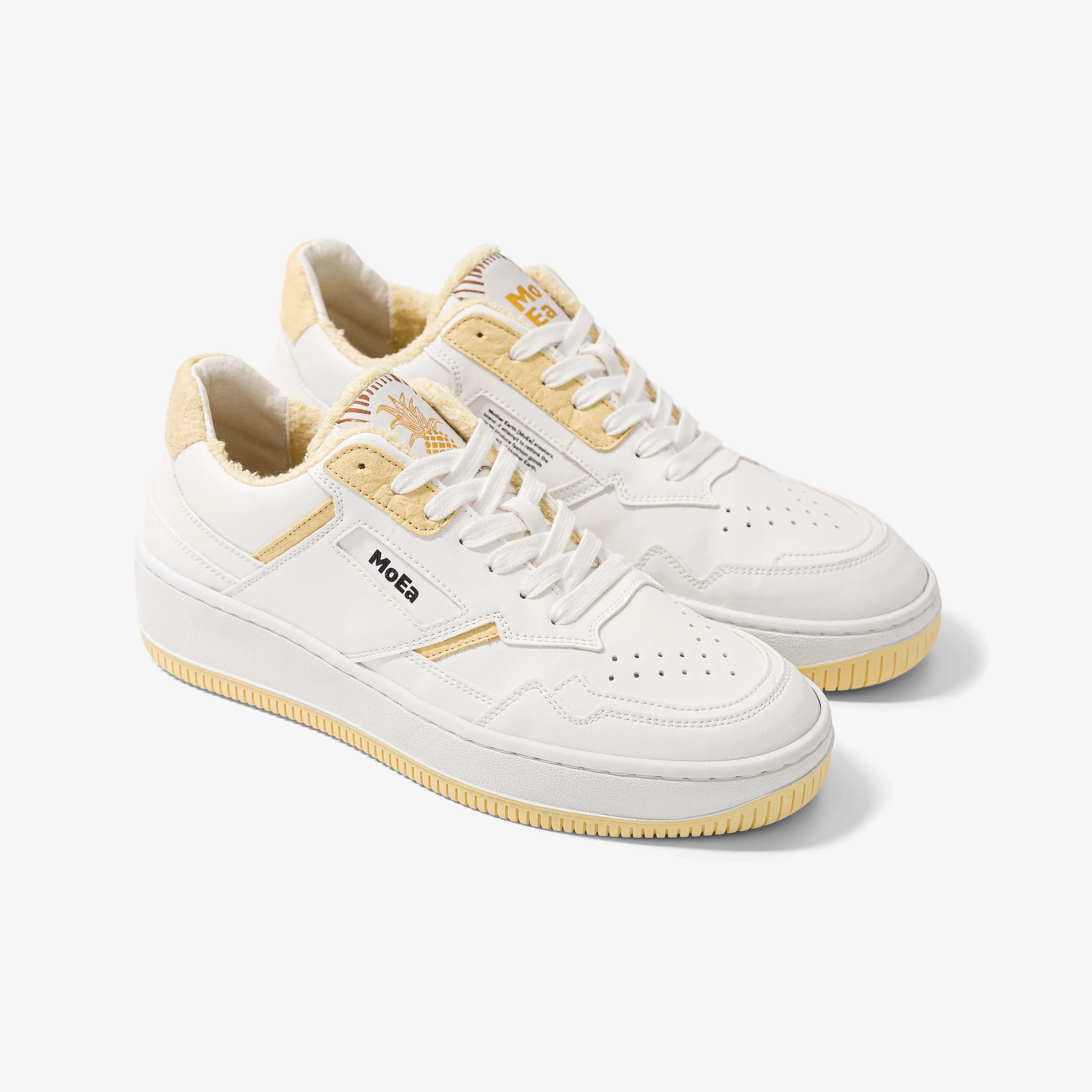 MoEa Bio-Sneakers - Pineapple Light Yellow