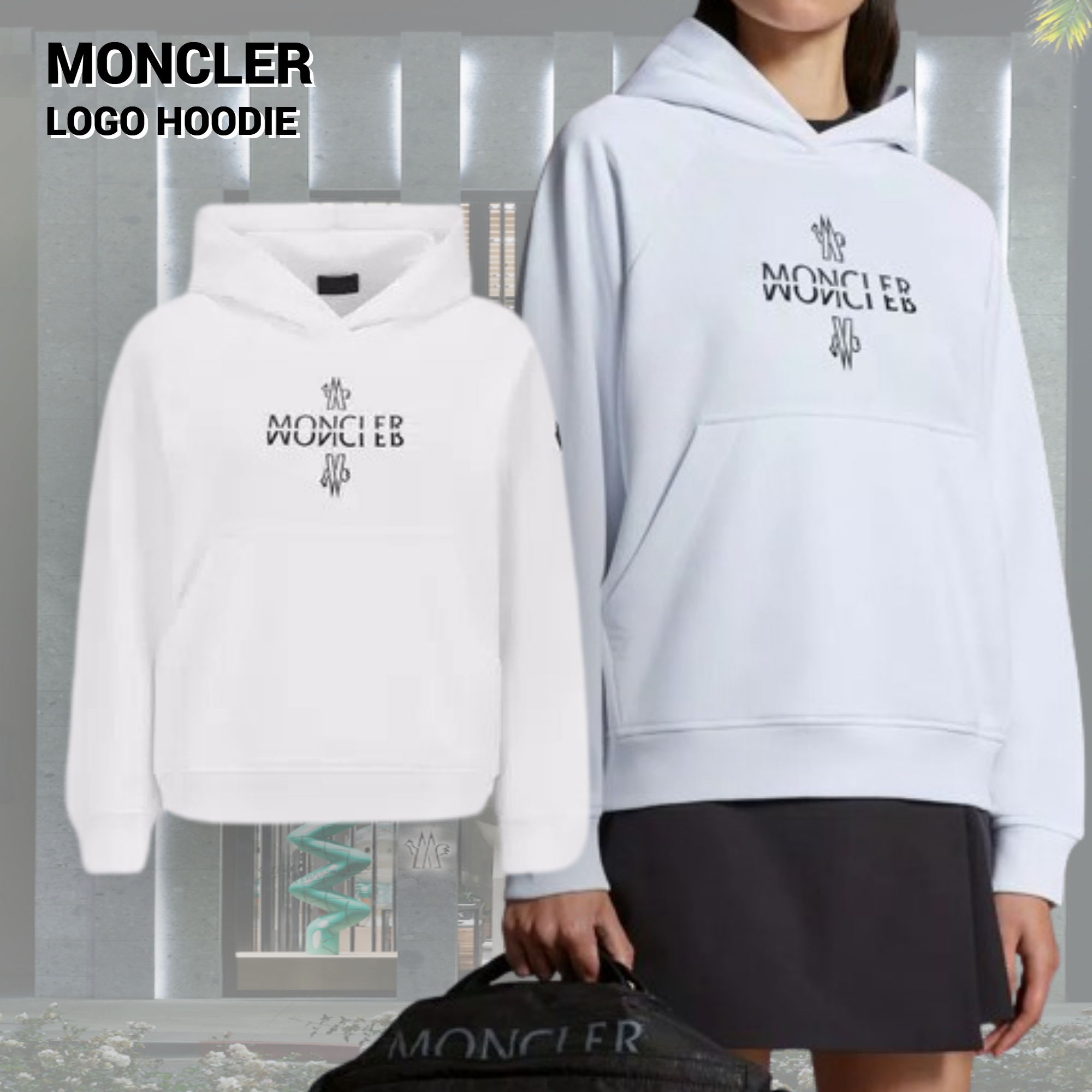 MONCLER  |Logo Hoodie