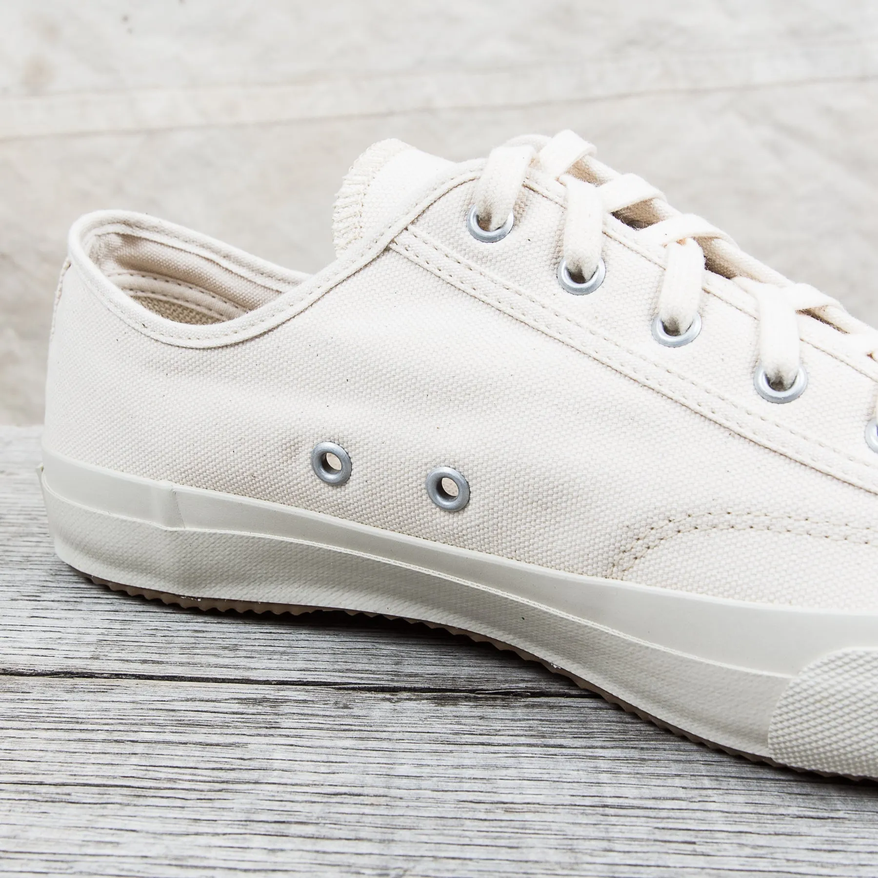 Moonstar Gym Classic Vulcanized Rubber Sneakers White