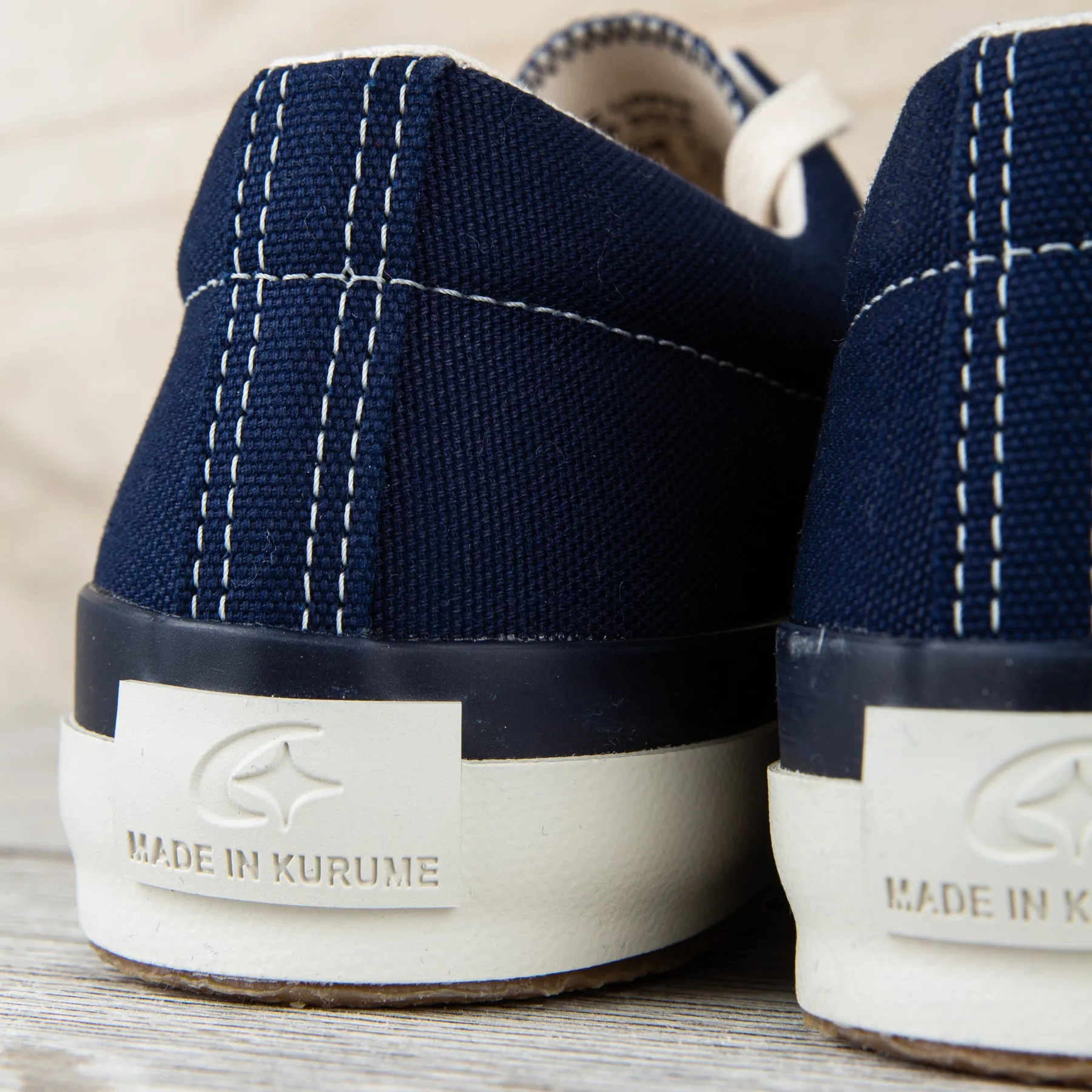 Moonstar Gym Court Vulcanized Rubber Sneakers Navy