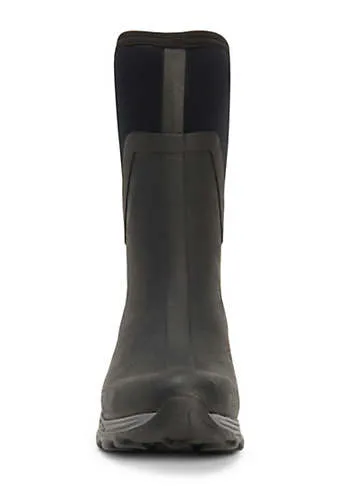 Muck Boots Black Arctic Sport Mid Wellington Boots | Kaleidoscope