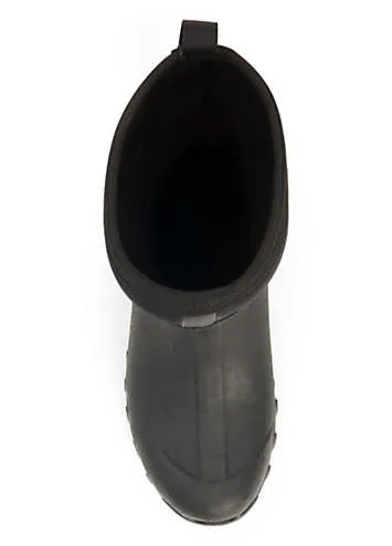 Muck Boots Black Arctic Sport Mid Wellington Boots | Kaleidoscope