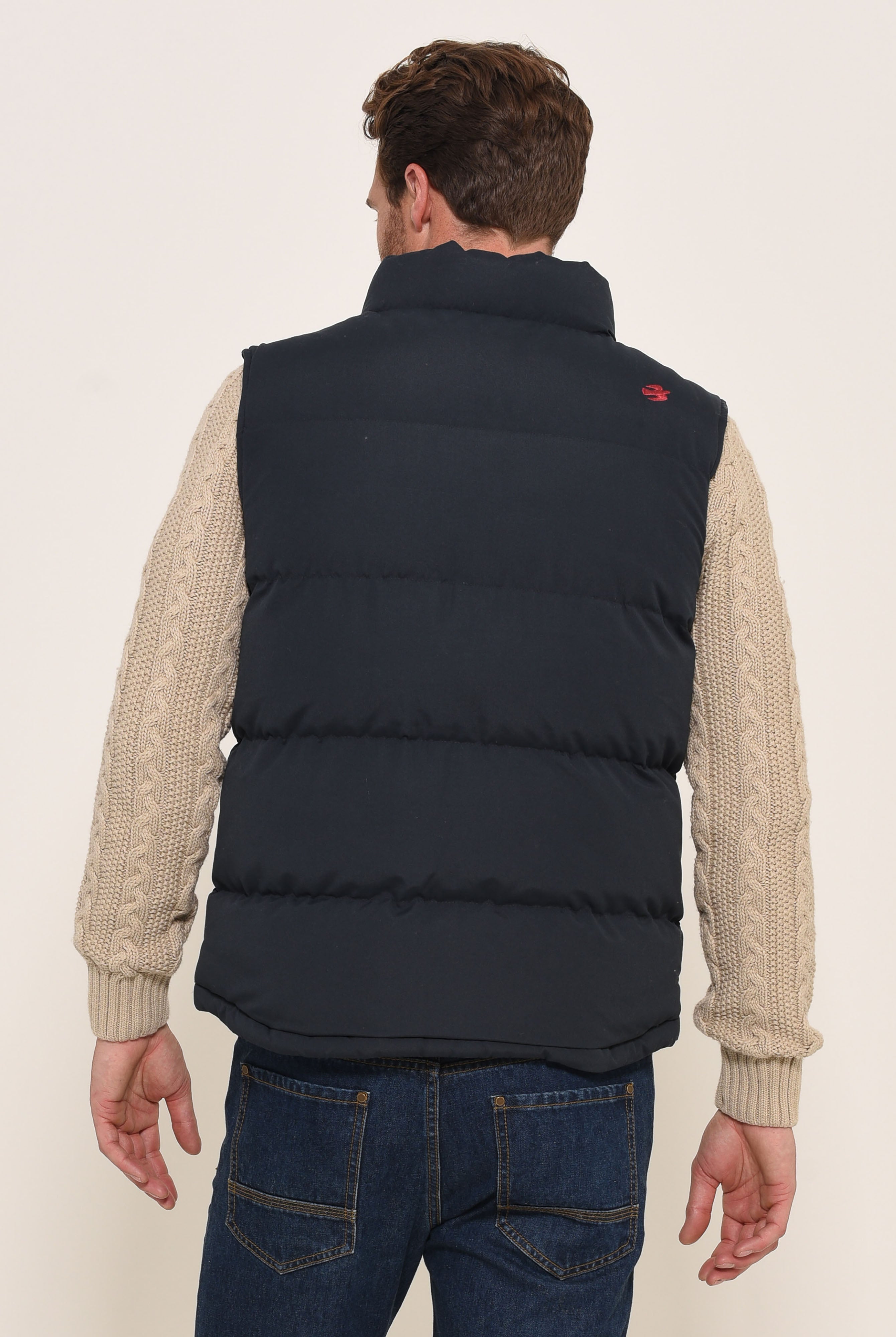 Navy Gilet