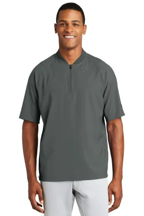 New Era Cage Short Sleeve 1/4-Zip Jacket NEA600 Graphite