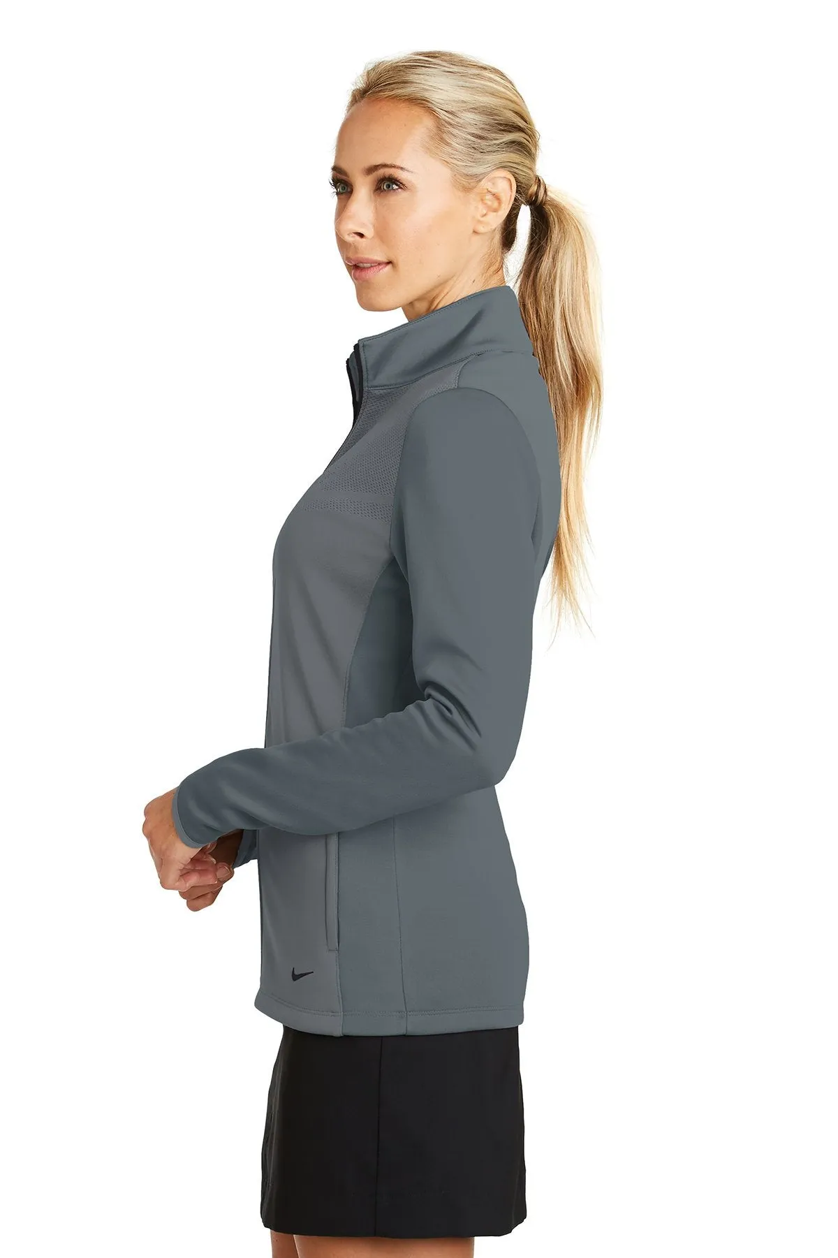 Nike Ladies Therma-FIT Hypervis Full-Zip Jacket 779804 Dark Grey/ Black