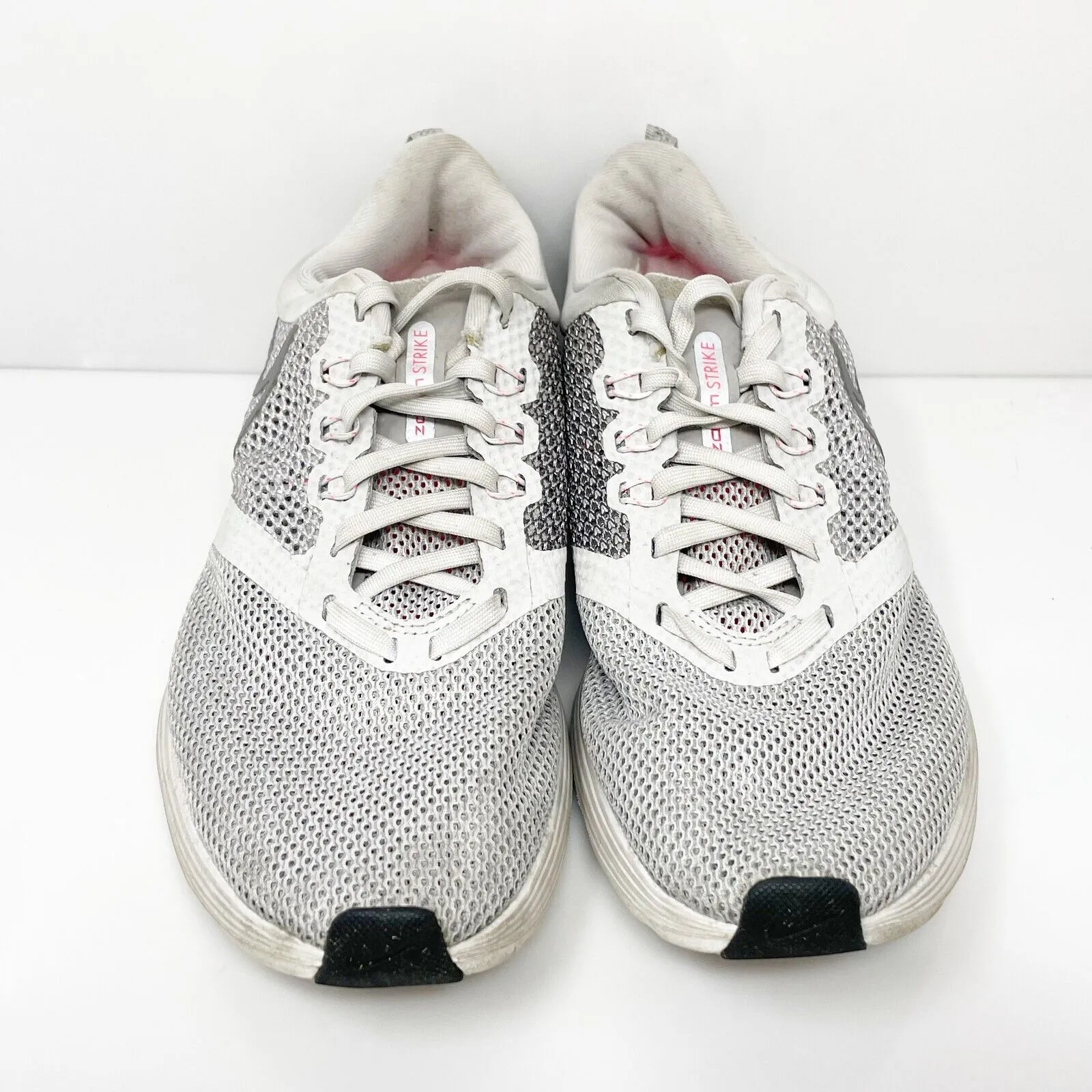 Nike Womens Zoom Strike AJ0188-006 Gray Running Shoes Sneakers Size 8