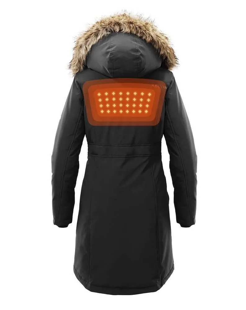 Nova Women’s Heated Parka Black