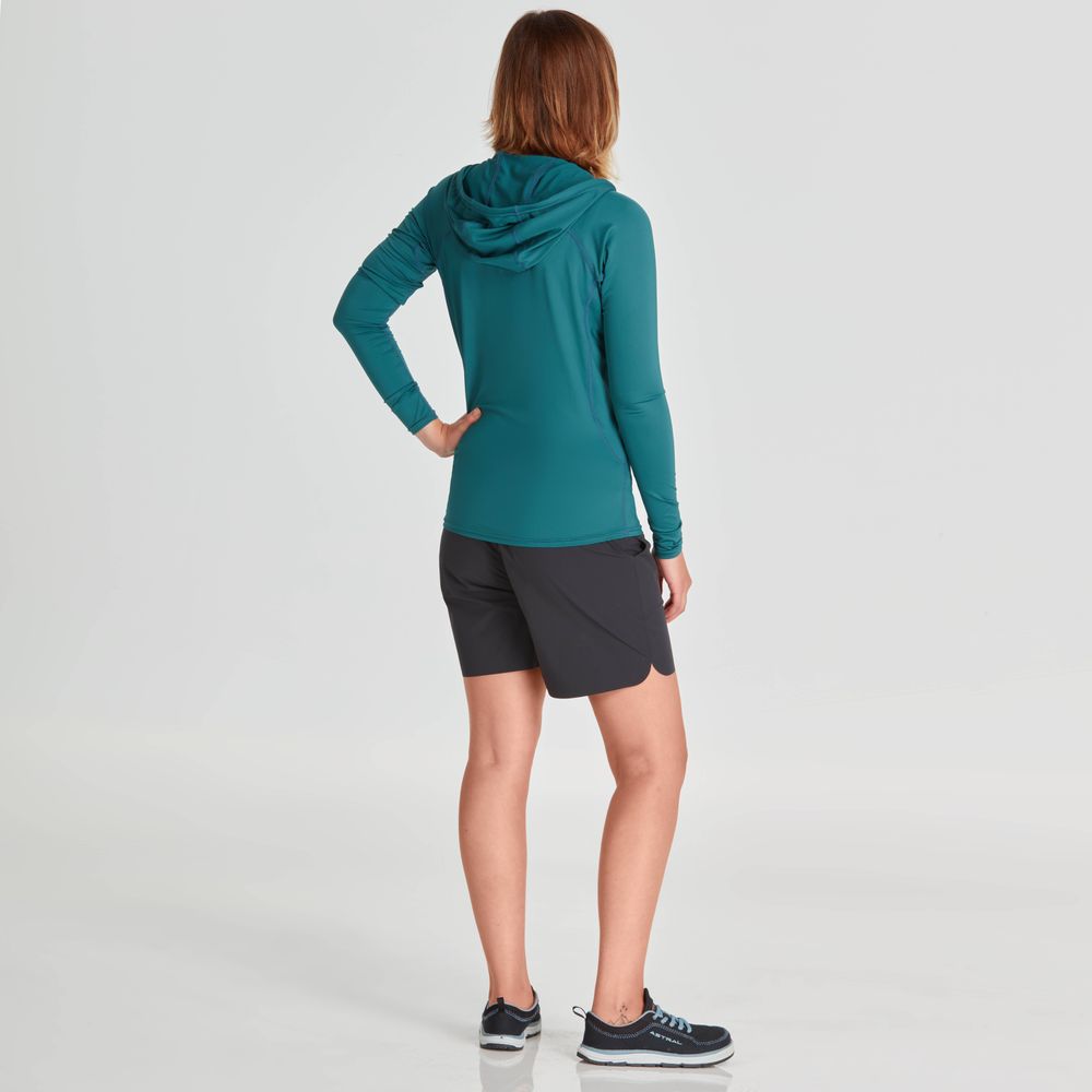 NRS Women's Ava Rashguard Hoodie - Closeout